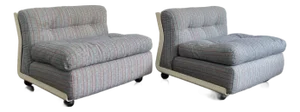Italian Amanta Chairs, Mario Bellini, 1960s