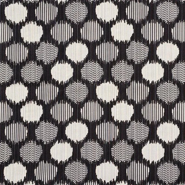 Contemporary Sample - Schumacher Cirque Velvet Fabric in Carbon For Sale - Image 3 of 3