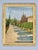 A charming pair of oil paintings on board depicting the Monastère Notre-Dame de Cimiez in Nice, France, painted from two...