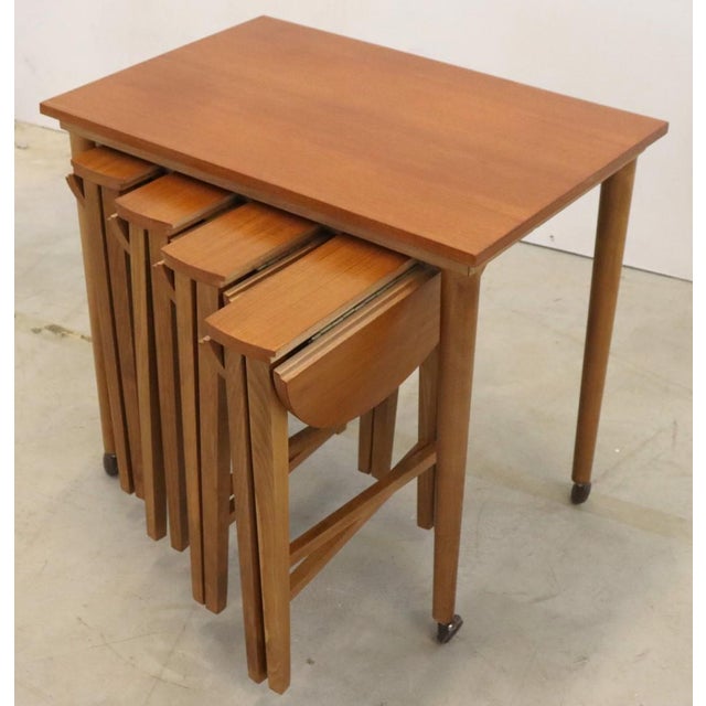 Nesting Tables by Poul Hundevad, Set of 5 For Sale - Image 6 of 14