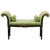Vintage Regency Style Green Chinoiserie Window Seat Bench For Sale - Image 11 of 11