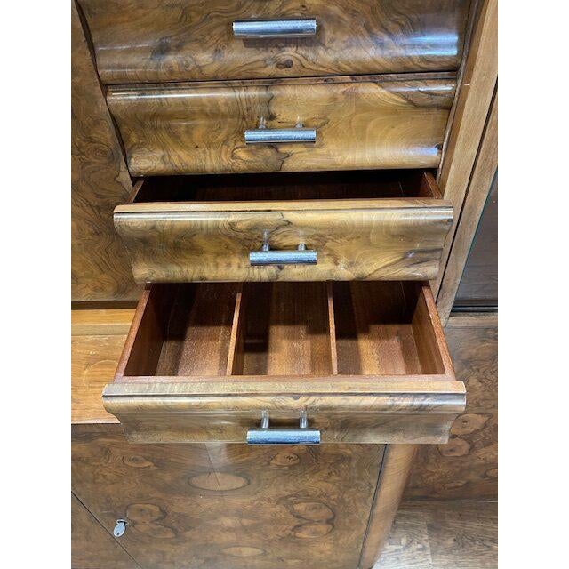 Art Deco Corner Cabinet by Jindrich Halabala for Up-Zavody, 1920 For Sale - Image 11 of 18