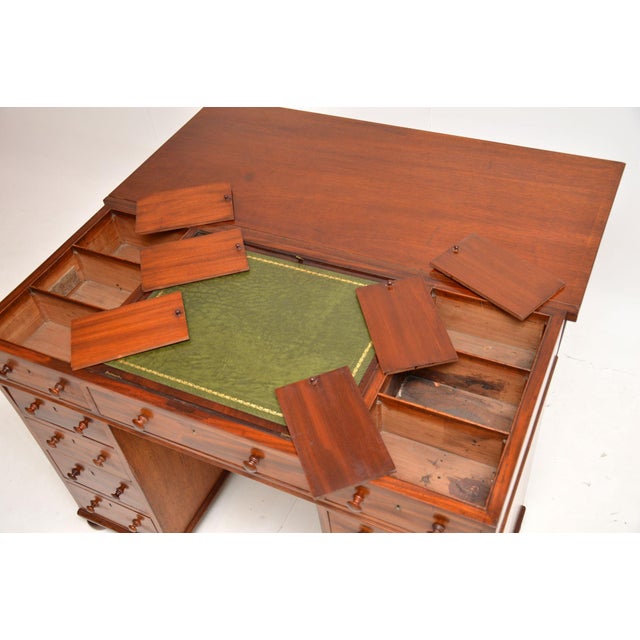 Victorian Architect Desk, 1840s For Sale - Image 12 of 14