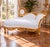 This impressive circa 1970s Louis XVI–style chaise lounge combines generous proportions with elegant neoclassical...