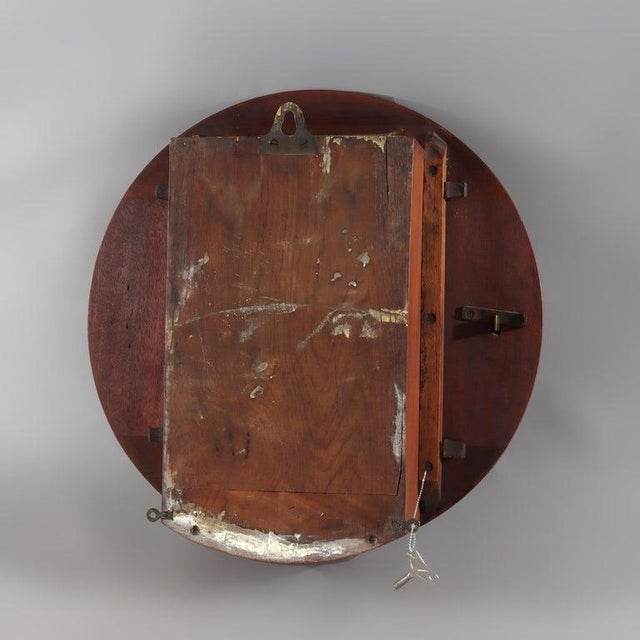 Oversized Antique A. J. Riggs Hammersmith Victorian Walnut Bankers Clock 19thC For Sale - Image 12 of 12