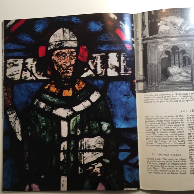 'The Pictorial History of Canterbury Cathedral' Book Chairish