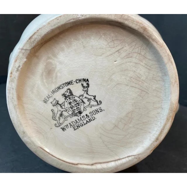 Antique English Ironstone Coffee Pot or Tea Pot - William Adams For Sale In Philadelphia - Image 6 of 6