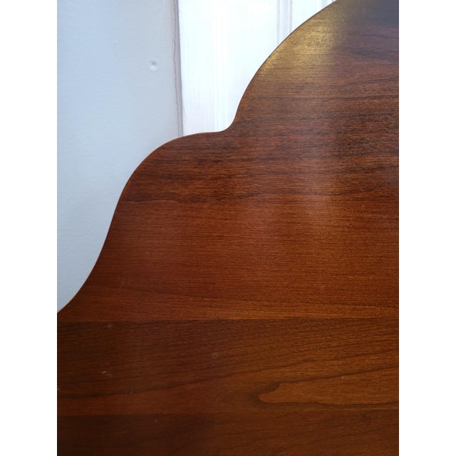 American 1980s Cherry Queen/Full Four-Poster Rice Bed For Sale - Image 3 of 18