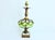 1950s Green Glass Hydrangeas Lamp, C1950s For Sale - Image 5 of 11