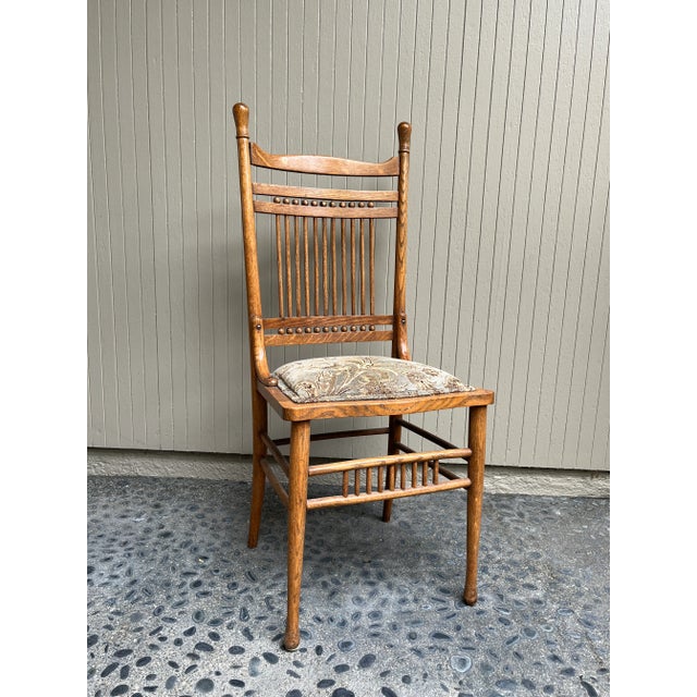 Late 19th Century American Victorian Spindle Side Chair For Sale In Los Angeles - Image 6 of 10