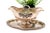 Silver Gravy Boat with Plate and Beaded Handles For Sale - Image 4 of 5