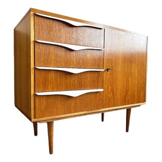 Mid-Century Danish Chest of Drawers by František Jirák, 1960s For Sale
