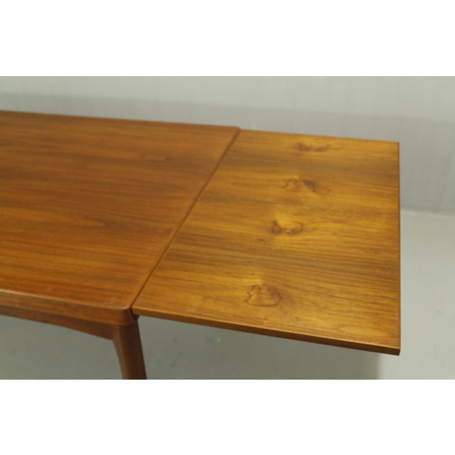Vintage Danish Teak Dining Table by Henning Kjaernulf for Vejle Mobelfabrik, Denmark, 1960s For Sale - Image 13 of 15