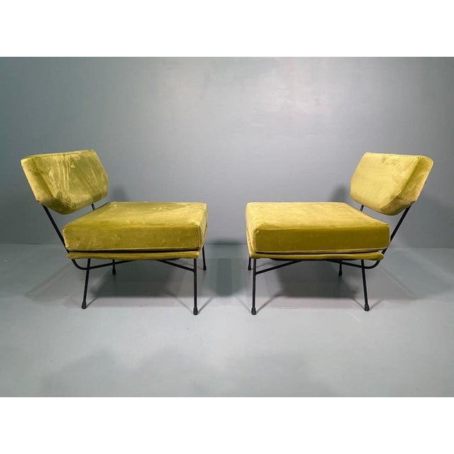 1950s Elettra Lounge Chairs by BBPR for Arflex, 1959, Set of 2 For Sale - Image 5 of 17