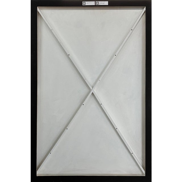 " Onyx Mined by Silver" by Michael DesRosiers Polymer Paint on MDF Panel (2022) For Sale - Image 11 of 11