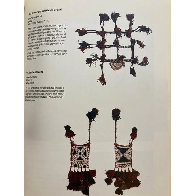 Paper Early 20th Century Over the Desert Au Fil Du Désert Textiles From the Nomadic Desert Book For Sale - Image 7 of 11