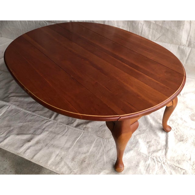 Vintage Bassett Cherry DropLeaf Coffee Table Chairish