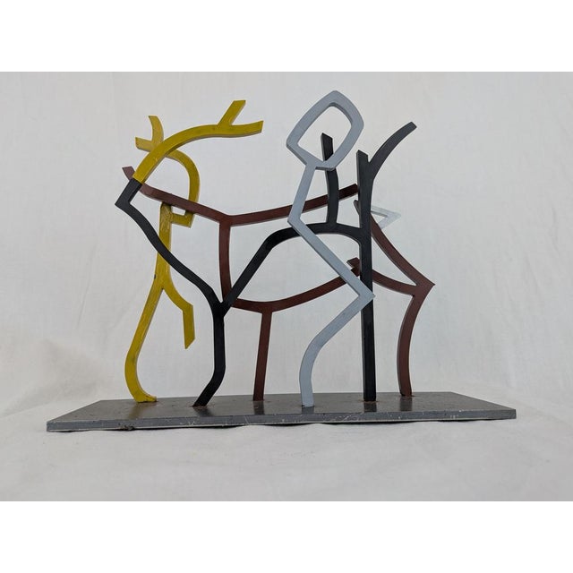 Sylvain Chartier, Sculpture, Colored Metal For Sale - Image 11 of 11