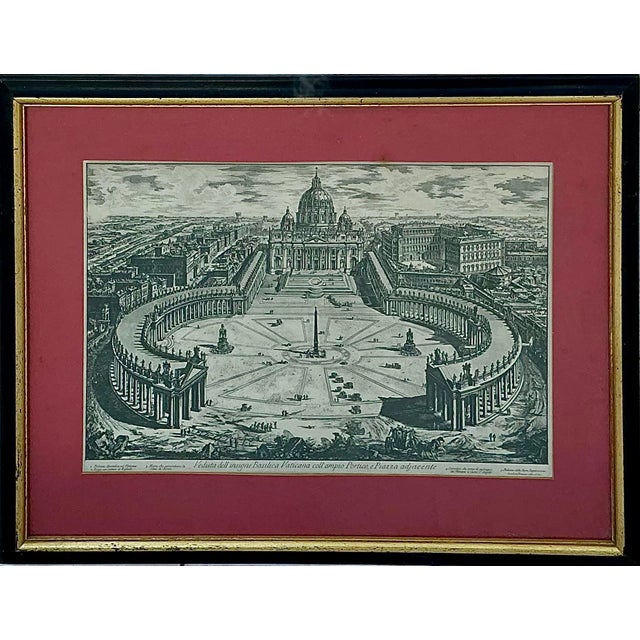 19th Century Architectural Etchings by Giovanni Piranesi, a Pair For Sale - Image 5 of 9