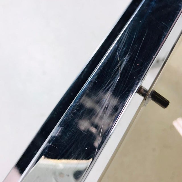 Art Deco Chrome Waterfall Dining Table Chairish