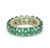 Natural 5.78 cts Zambain emerald & 0.58 cts diamond ring in 14k gold For Sale - Image 10 of 18