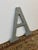 Galvanized Steel Letter A For Sale - Image 10 of 12