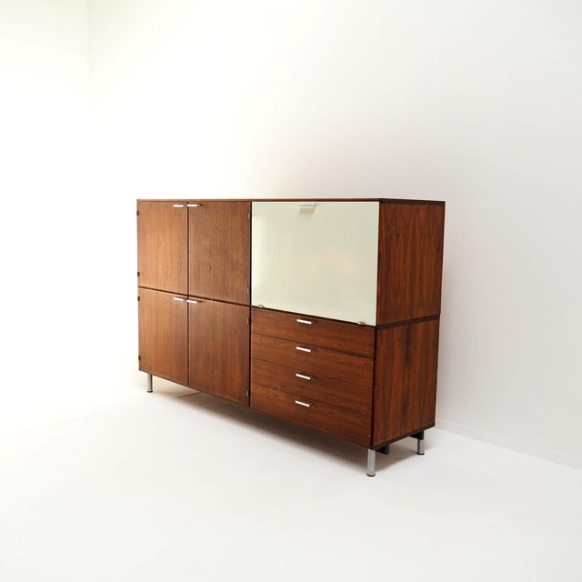 Mid-Century Modern Teak Cabinet by Cees Braakman for Pastoe, 1950s For Sale - Image 10 of 12