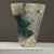 Vintage Postmodernist Raku Crackle Glaze Ceramic Vessel, Signed (1984) Date / Period: 1984 Medium: Raku fired ceramic with...