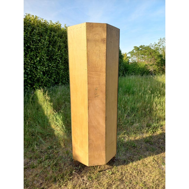 Art Deco Corner Mirrored Cabinet, 1940s For Sale - Image 3 of 12