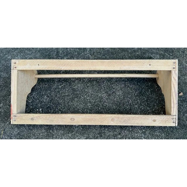 1980s English Pine Coat or Hat Rack For Sale - Image 4 of 6