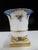 Ceramic Herend Hungary Rothschild Porcelain Bird & Insect Blue Scale Claw Footed Vase For Sale - Image 7 of 9