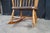 Antique American Maple Farmhouse Windsor Slat Back Ladderback Rocking Chair For Sale - Image 10 of 11