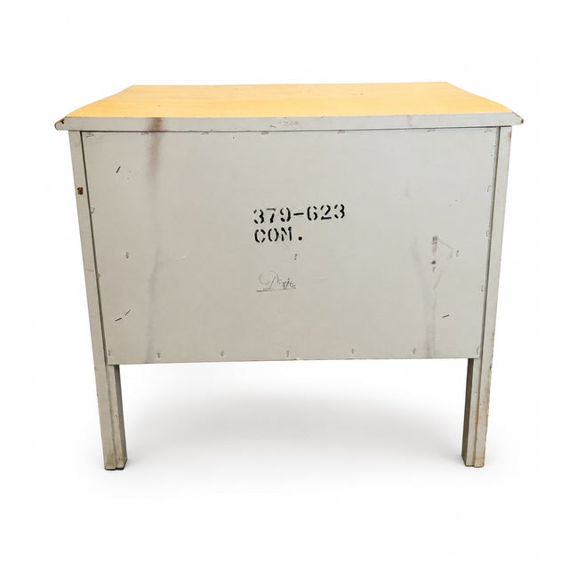 1960s Vintage French Provincial Two Drawer Night Stand From the Bonnet Series Manufactured by Sears For Sale In Las Vegas - Image 6 of 8