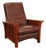 Stickley Mission Collection Cherry Spindle Morris Recliner For Sale