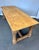 19th Century English Oak Dining Table For Sale - Image 4 of 9