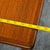 Mid Century Danish Modern Dining Table Denmark Teak Wood Extension Draw Leaf For Sale - Image 11 of 11