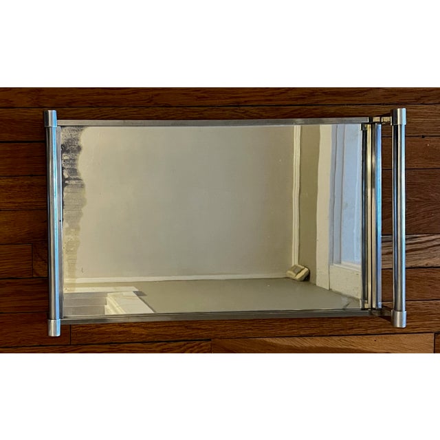 Jacques Adnet Modern Chromed Tray by Jacques Adnet, 1930s For Sale - Image 4 of 14