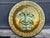 1960s Italian Modern Enameled Sun Sculpture For Sale - Image 4 of 11