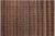 Brown Boho Chic Brown/Gold High Low Wool Rug - 8'10'' X 12'3'' For Sale - Image 8 of 9