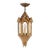 Early 20th Century Italian Venetian Gilt & Painted Pine Hanging 1-Light Pendant Lantern For Sale