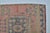 1950s Long Pastel Turkish Rug, Minimalist Runner for Hallway or Entryway For Sale In Phoenix - Image 6 of 10