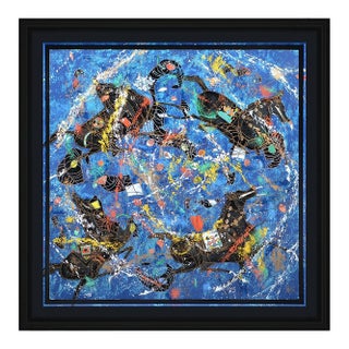 Late 20th Century Line Symphony, Jiang Tiefeng For Sale
