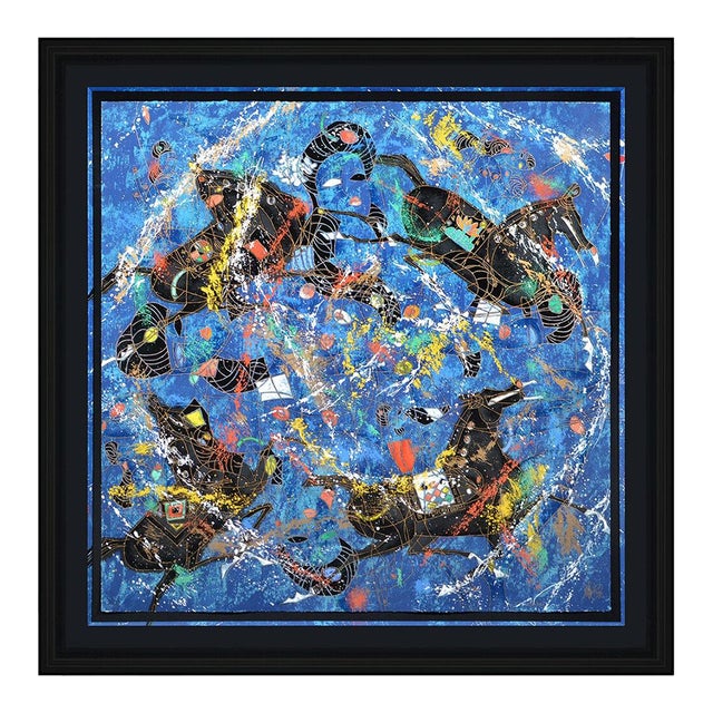 Late 20th Century Line Symphony, Jiang Tiefeng For Sale
