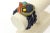 Vintage Hand Wrought Cuff Bracelet With Lapis Lazuli, Coral, Citrine, Turquoise & Copper For Sale In Miami - Image 6 of 8