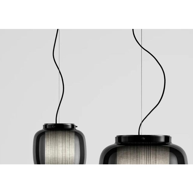 Contemporary Manila T Pe Suspension Lamps by Sebastian Herkner for Parachilna, Set of 2 For Sale - Image 3 of 17