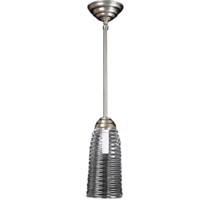 Cocoon Pendant Pendant in Nickel Finish