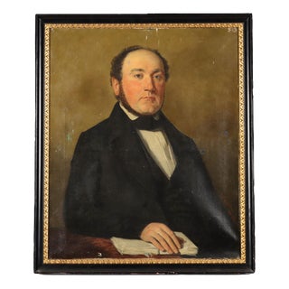 Germain Paget, Portrait, Oil on Canvas For Sale