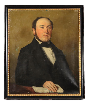 Germain Paget, Portrait, Oil on Canvas