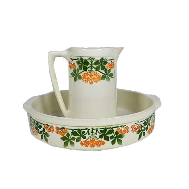 Art Nouveau Toiletries Set from Keller & Guerin, France, Set of 2 For Sale