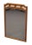 Asian Century Sobota Collection Asian Inspired 32" Dresser / Wall Mirror 191-231 For Sale - Image 3 of 8